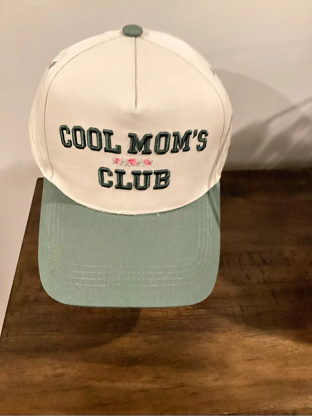 Zenana Outfitters Cool Mom's Club Embroidered Baseball Cap